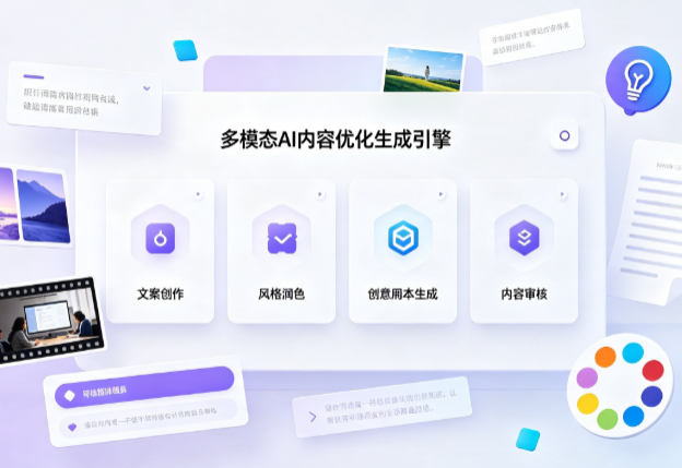 邵阳AI智能内容优化创新 多模态生成技术丰富数字内容创作生态
